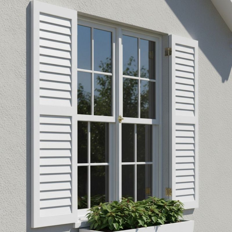 Louvered Shutters Installation in Kansas City, KS